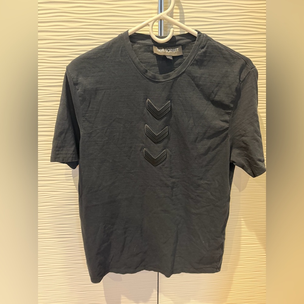 Neil Barrett Charcoal Short Sleeve Tee